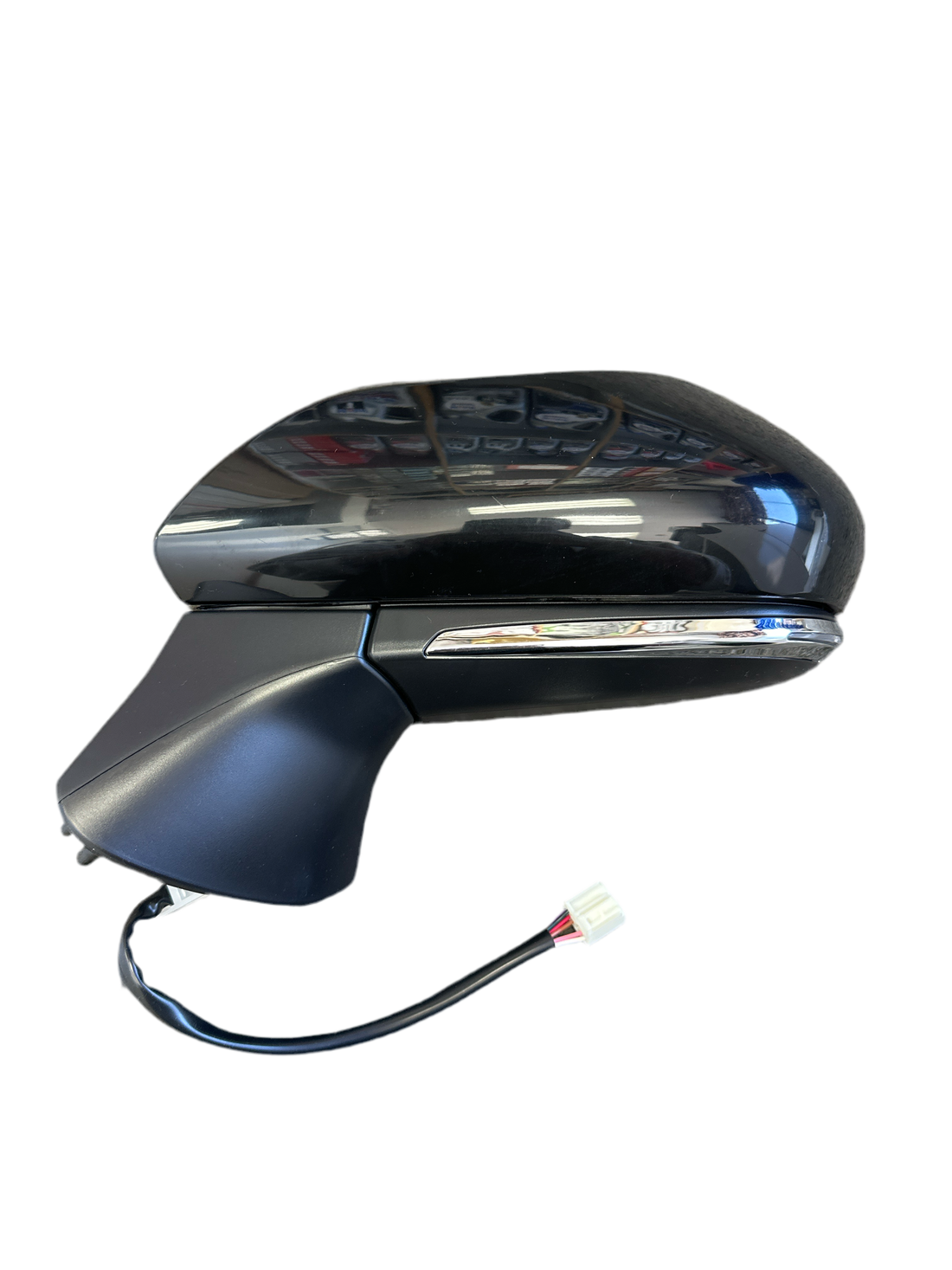 SIDE MIRROR WITH LAMP W/HEAT LH 6 X WIRE - 120242