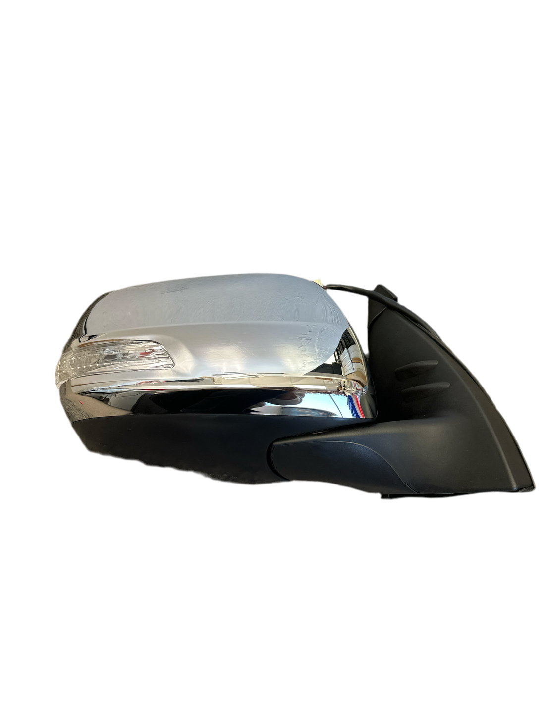 SIDE MIRROR WITH LAMP CHROME RH 5 X WIRE - 118746