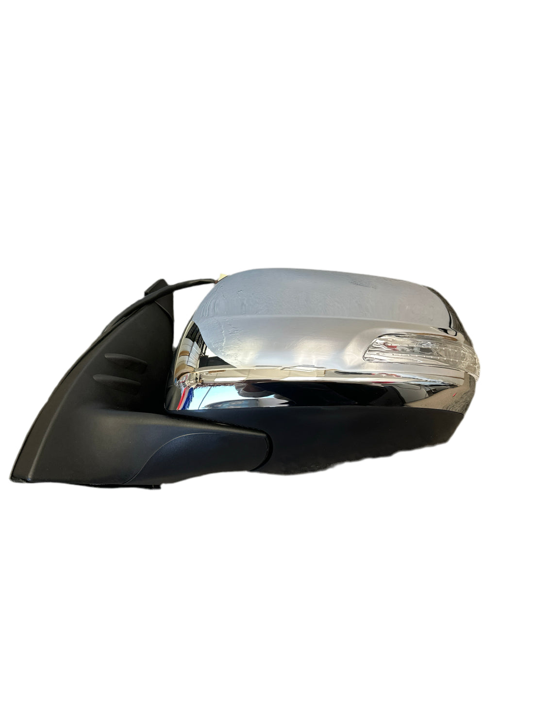 SIDE MIRROR WITH LAMP CHROME LH 5 X WIRE - 118745