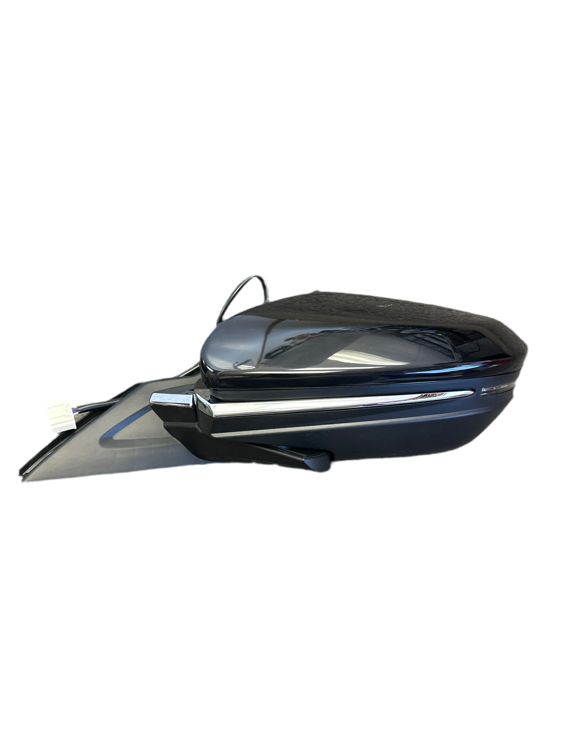 SIDE MIRROR WITH LAMP W/CHRM LINE LH 5 X WIRE - 120294