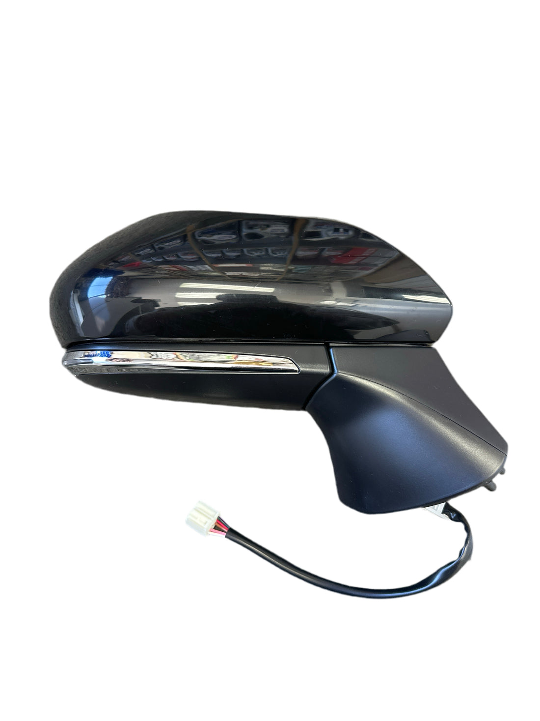 SIDE MIRROR WITH LAMP W/HEAT RH 6 X WIRE - 120243
